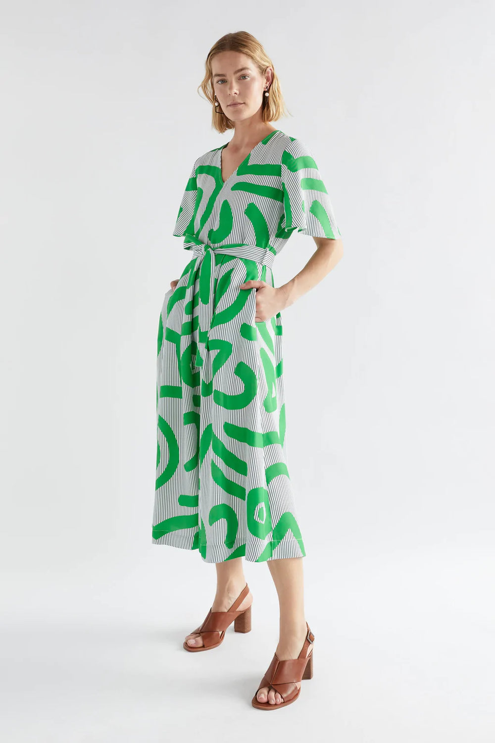 Elk - Deili Dress - Vari Print Milk and Honey Elk - Deili Dress - Vari Print Milk and Honey